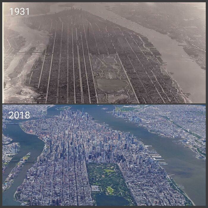 36. Manhattan: 1931 vs. 2018
