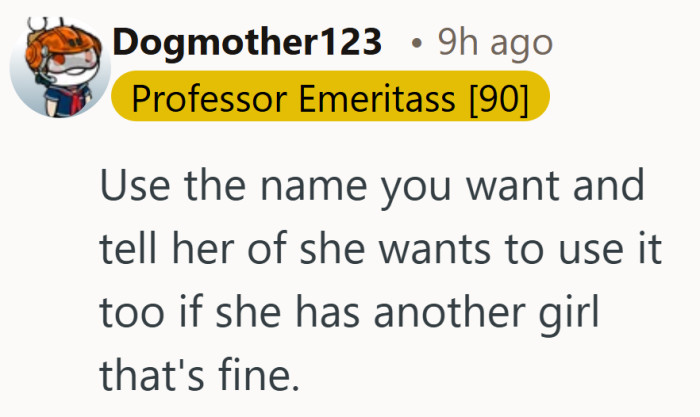 Turns out the simplest solution is sometimes just letting two kids answer to the same name.