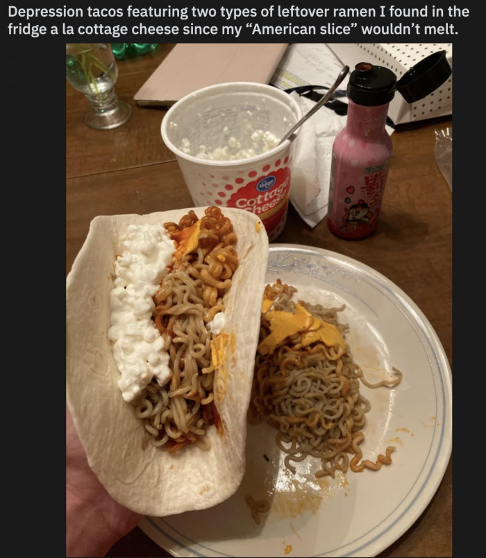 13. Just because it comes in a taco shell or tortilla doesn’t give it an excuse to be called that.