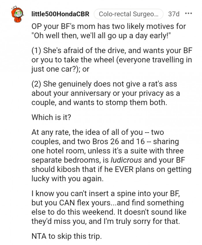 Inserting a spine into your BF