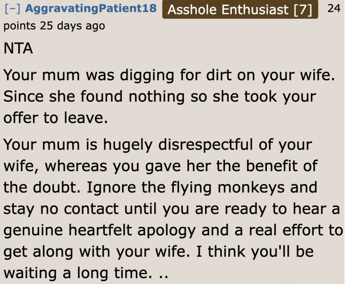 Looks like someone's digging dirt.