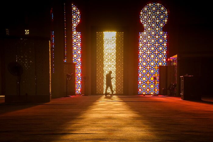 Masjid Jamek Kuching, Sarawak, Malaysia
