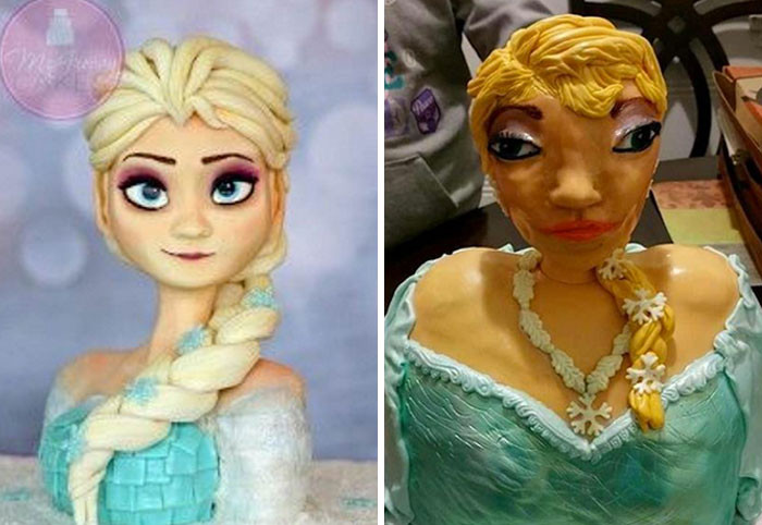 3. The Cake That Was Ordered And The Cake That Arrived