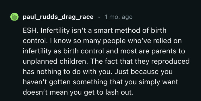 The fact that they reproduced has nothing to do with the OP