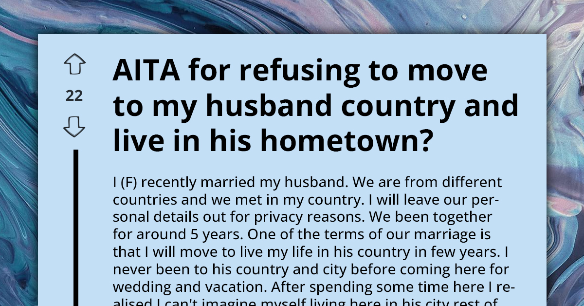 Woman Faces Divorce Ultimatum After Refusing To Move To Husband's Underdeveloped Hometown
