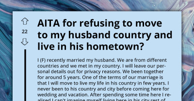 Woman Faces Divorce Ultimatum After Refusing To Move To Husband's Underdeveloped Hometown