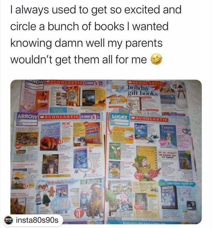 40. Sometimes I wanted all the books.