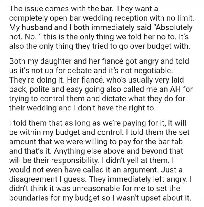 Her fiancé is usually very laid-back, polite, and easygoing