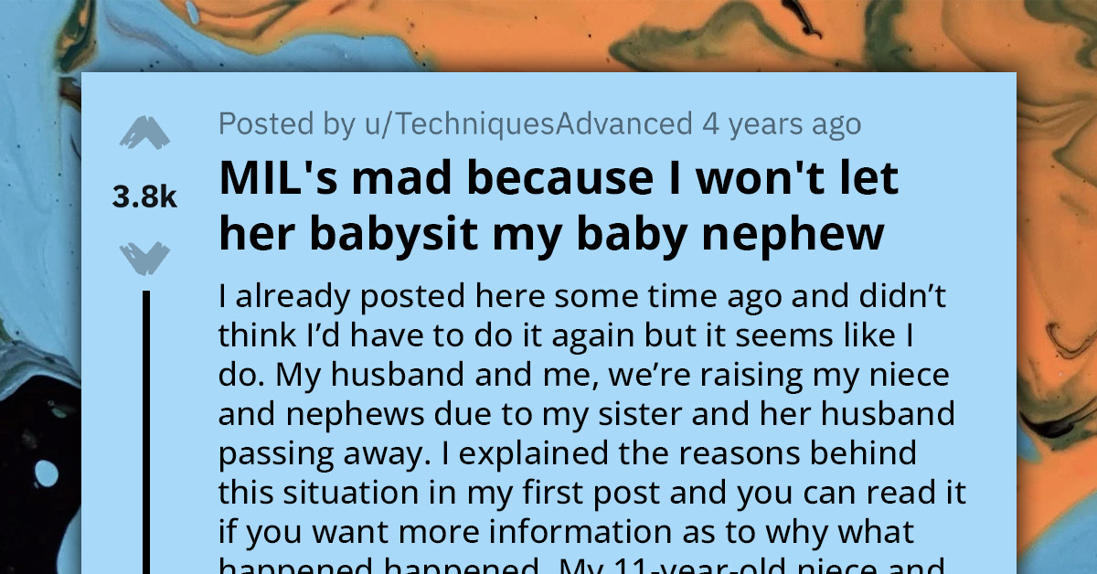 Woman Caring For Orphaned Nephews Chooses To Be Stay-At-Home Guardian, MIL Accuses Her Of Avoiding Work