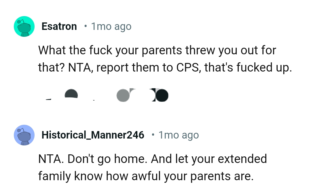 And the comments roll in...