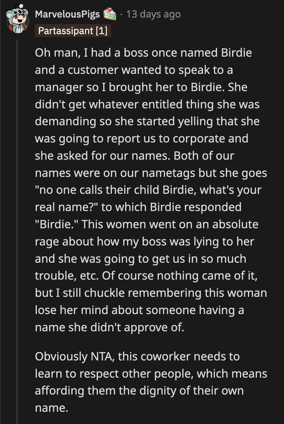 She can't call OP a bully for doing the same thing she does to her.