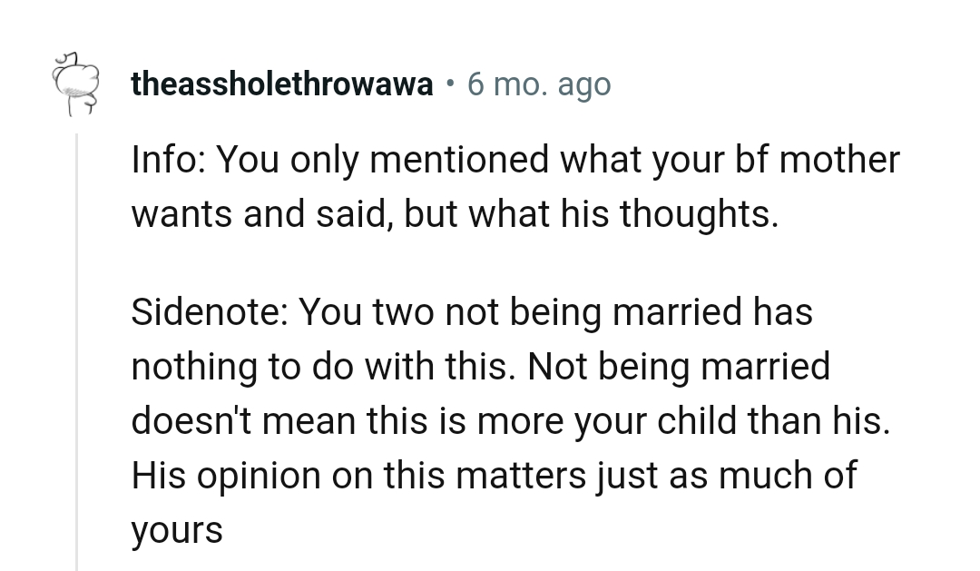 Let's head into the comments section and find out what other Redditors have to chirp into the story