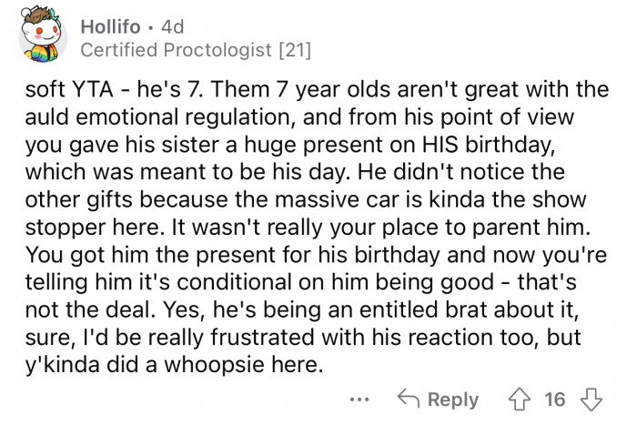 OP kind of made a 'whoopsie' here.