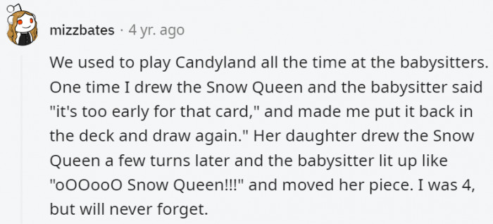 5. This babysitter deserves to never be lucky in life