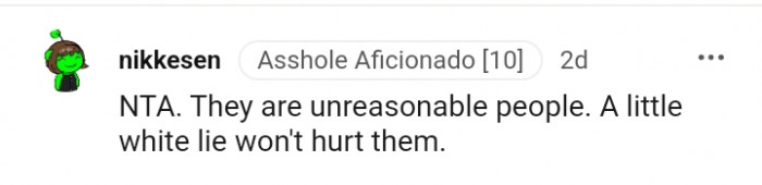 According to this Redditor, they are unreasonable people