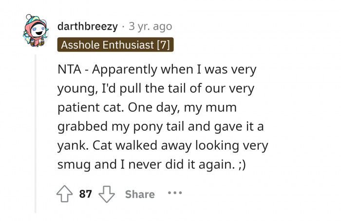 #13 The Cat: Well deserved!