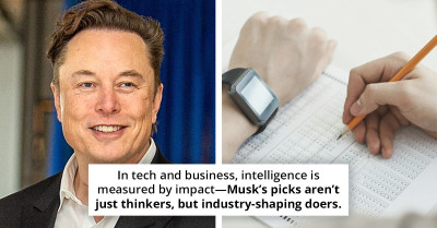 Elon Musk Picks 'Three Smartest' People Alive