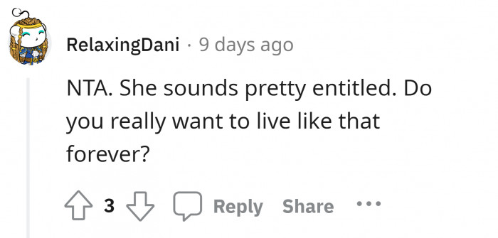 21. You should think long-term and make sure your money is going somewhere that's worth it.