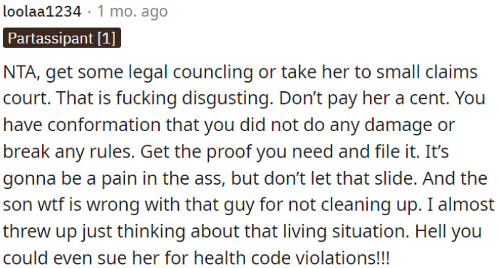 OP needs to seek legal advice or initiate small claims court proceedings