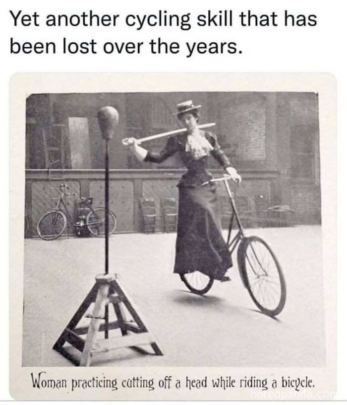 12. Nice cycling skill