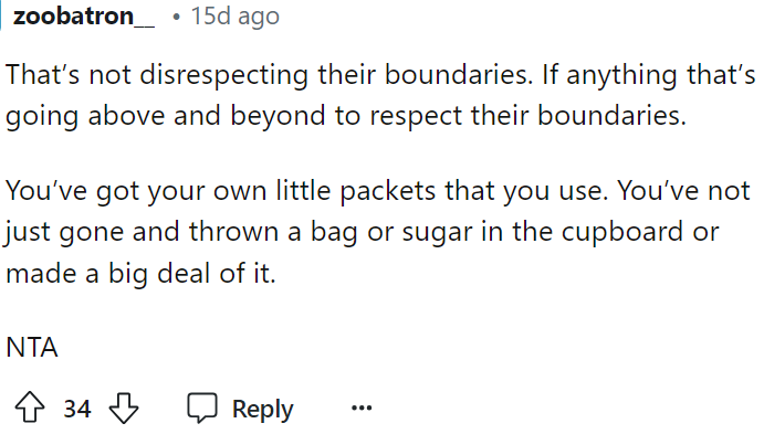 This is so true, too. She actually did the right thing by respecting their boundaries as best as she could while still enjoying her visit.