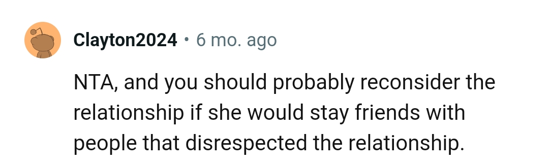 Her Friends Disrespect Their Relationship