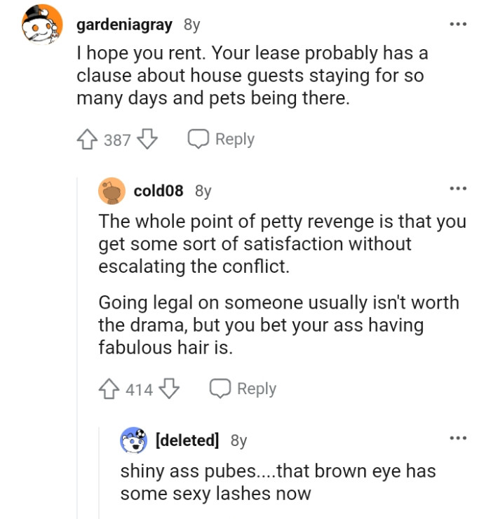 OP's Lease Probably Has a Clause About House Guests Staying for So Many Days