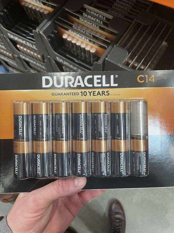 "Found An Unwrapped Battery"