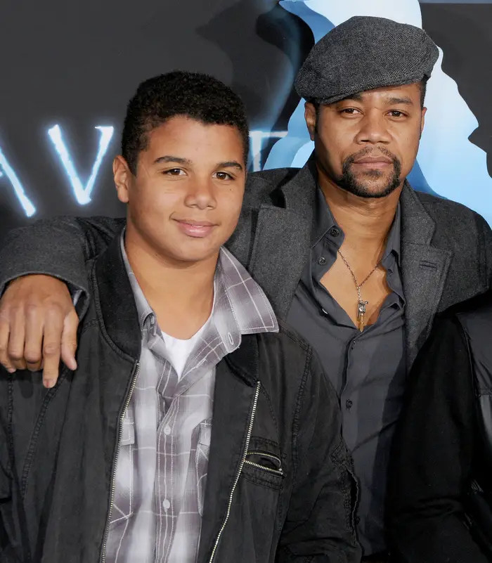 1. Cuba Gooding Jr.'s son, Mason Gooding, back then: