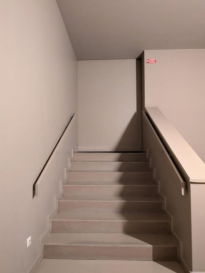 "The Hotel Floor I'm Staying On Has A Hallway With Stairs That Lead To Nowhere"