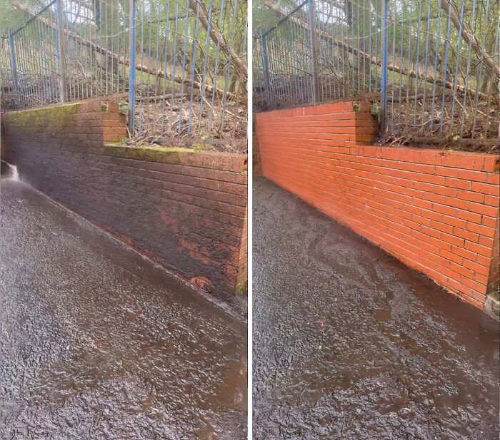 "Making The Brick Wall Look New"
