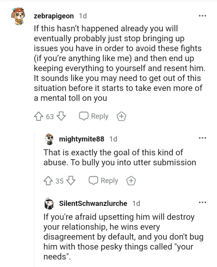 The OP might need to get out of this situation before it gets worse