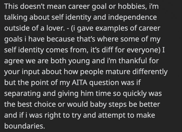 and was actually thinking about how to proceed