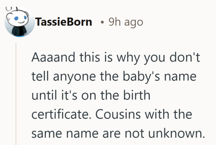 Sharing early often comes from excitement, not expecting it to turn into a family-wide negotiation.