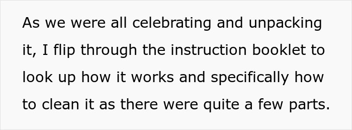 The OP goes through the instruction booklet