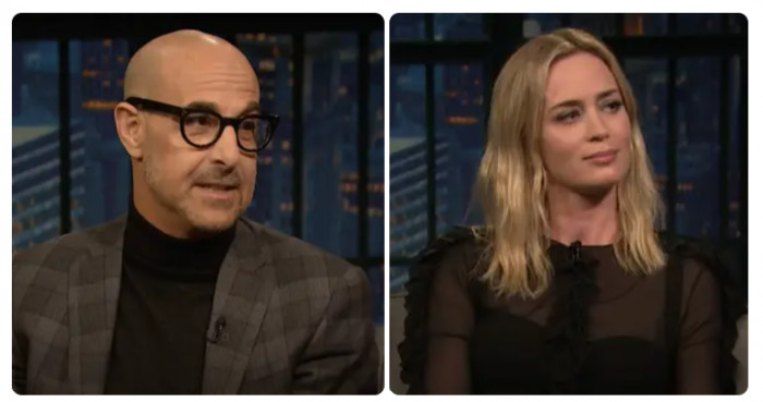 7. Stanley Tucci & Emily Blunt