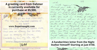 Serial Killer Collectibles So Insane, You Won't Believe They're Just A Click Away