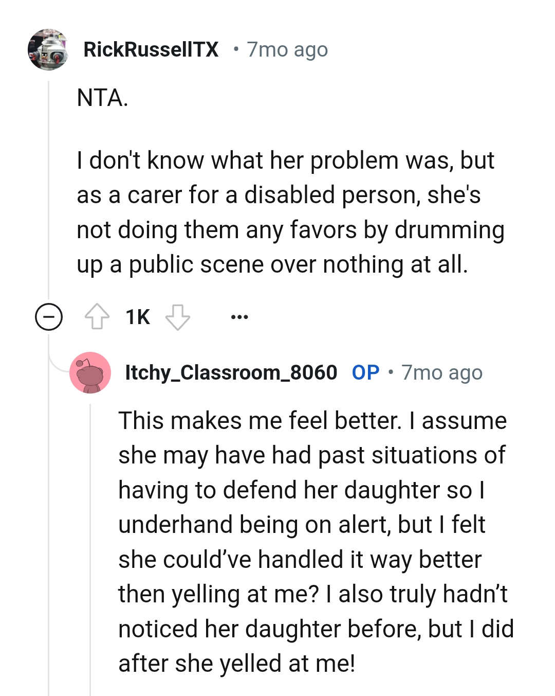 She's not doing them any favors