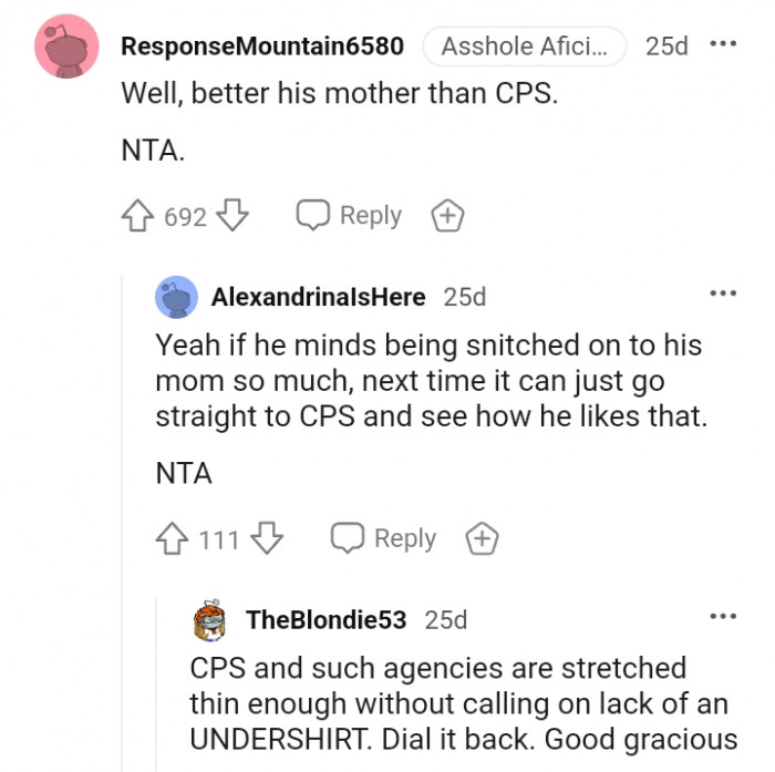 It can just go straight to CPS