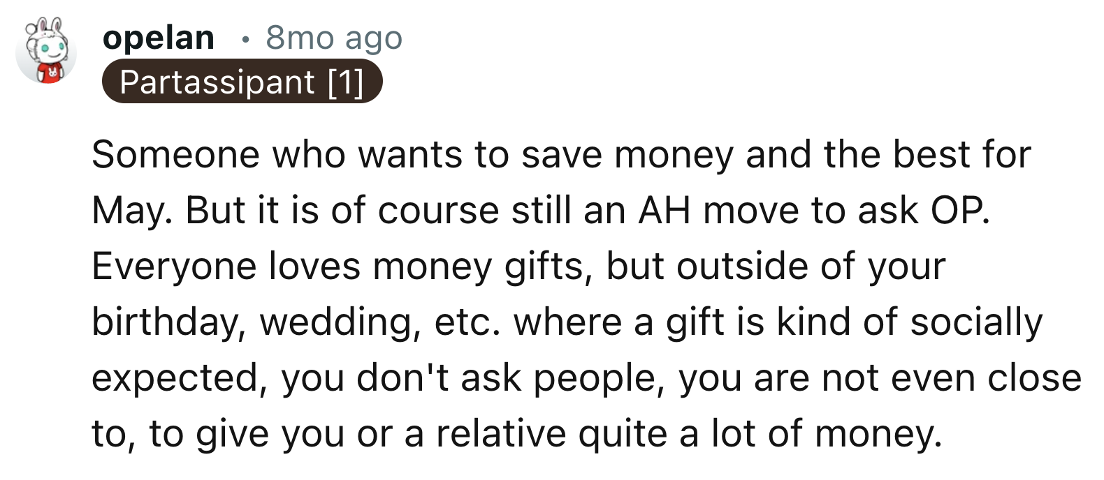 No One Asks For Such A Big Amount Of Money