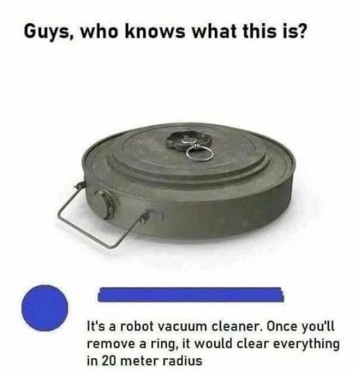 25. Robot Vacuum Clear. 86 Point Blank AOE Smashing Damage