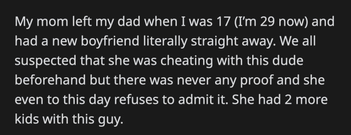 OP has a strong support system filled with people who have seen him make something of himself.