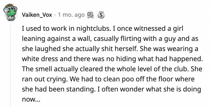 1. That's way too personal for a first interaction