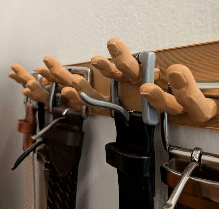 "I, Too, Have Designed A Simple Belt Organizer"