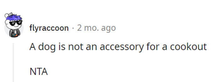 Dogs are more than just party favors.