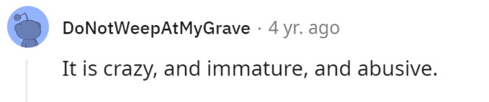 It's wrong on so many levels