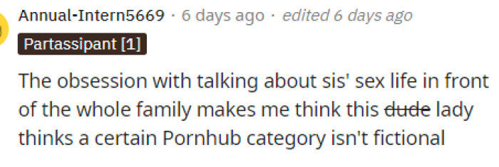 This is one of the biggest things and obviously some people are not as comfortable with this talk as others.