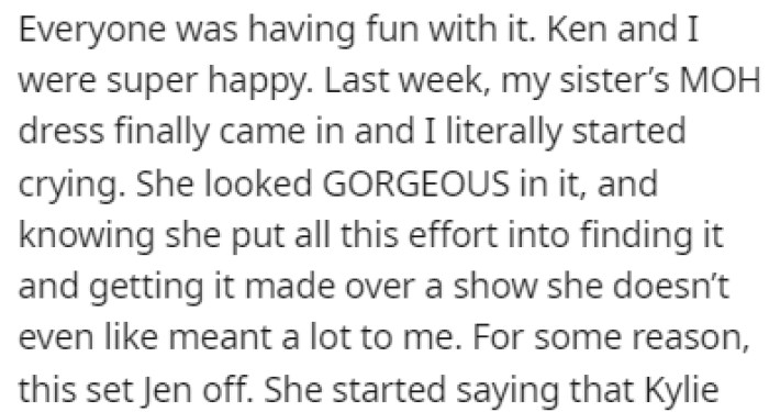 Kylie's Dress Came In and Everyone Loved It, Except for Jen