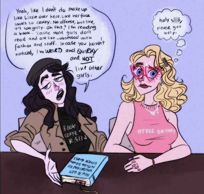 44. Putting down other girls just to raise your own chair is NOT COOL.