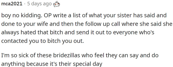 Bridezillas and their special day...